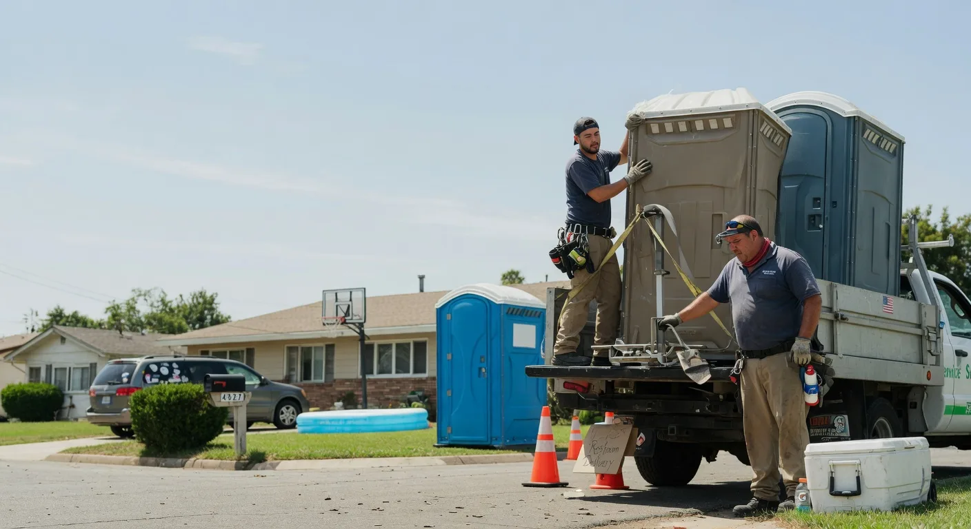 Porta Potty Rental in Champaign, IL near me